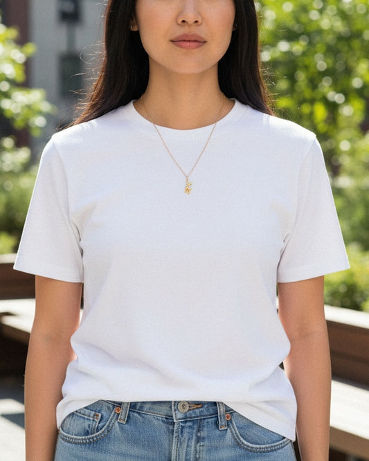 Reindeer Charm Stainless steel necklace