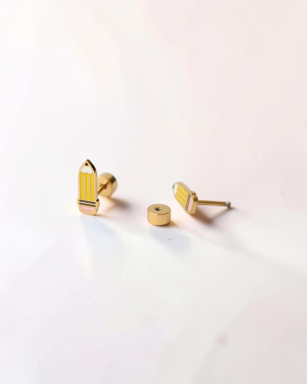 Pencil Earrings – Surgical Steel Studs