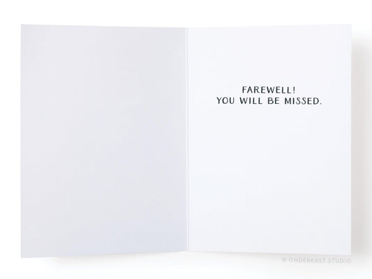 See Ya Later! Alligator Greeting Card - Ollijewelry