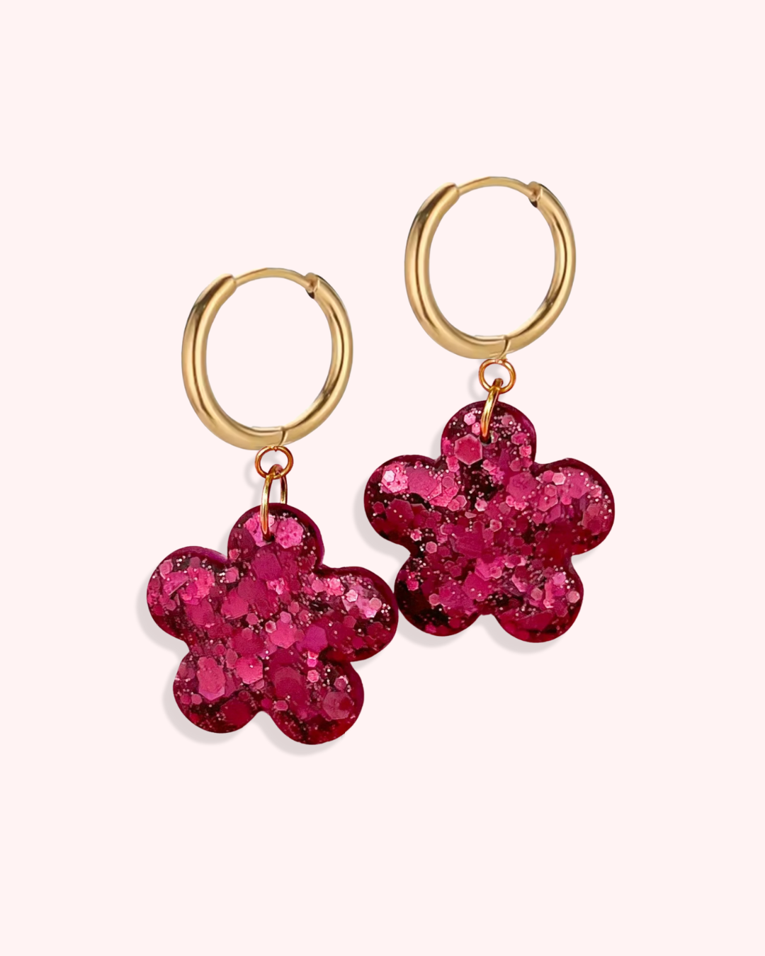 Floral earrings - Ollijewelry