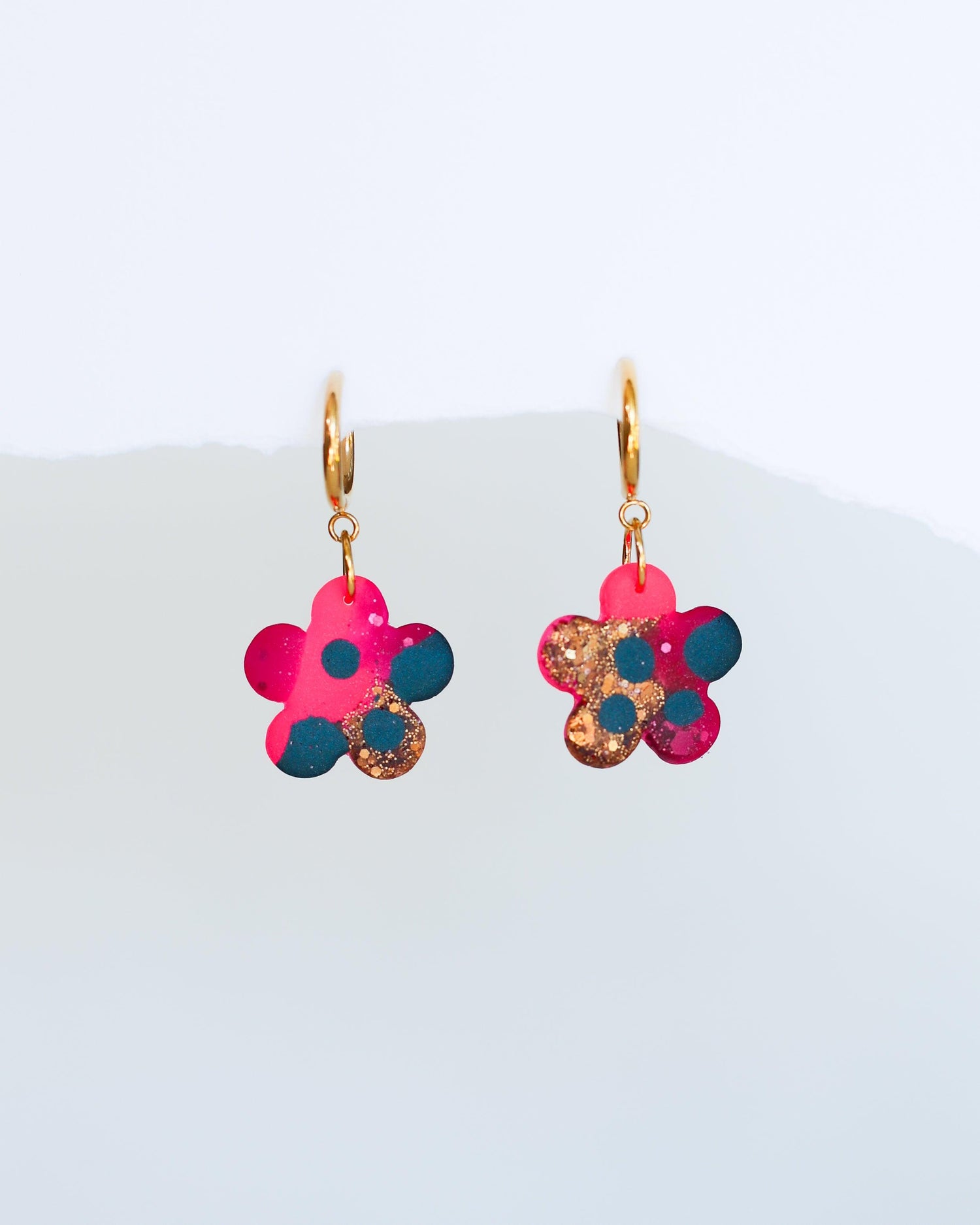 Floral earrings - Ollijewelry