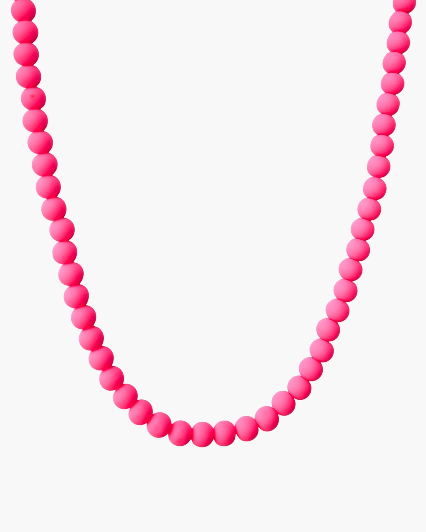 Bold Bright Pink Statement Necklace
