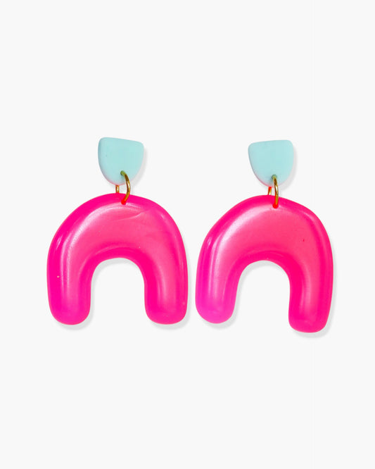 Elegant Arch Statement Earrings - Perfect for Sensitive Ears - Limited Edition