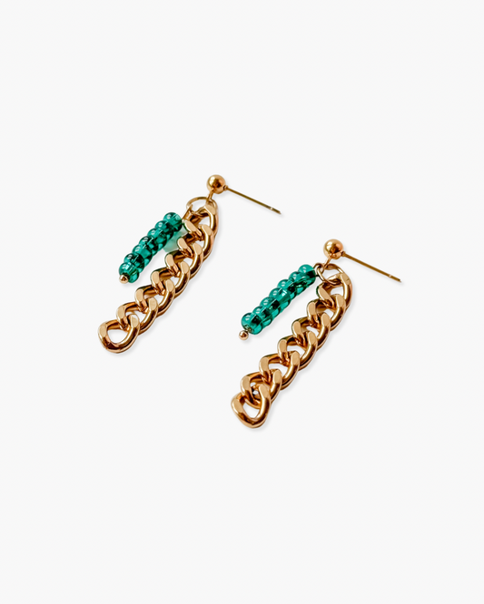 Chain Earrings in Surgical Stainless Steel