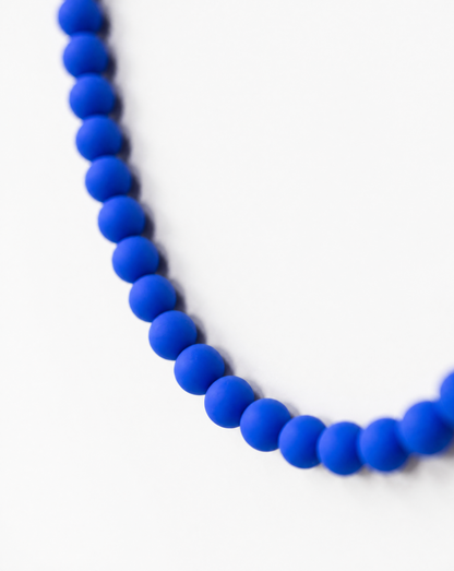 Blue Beaded Necklace