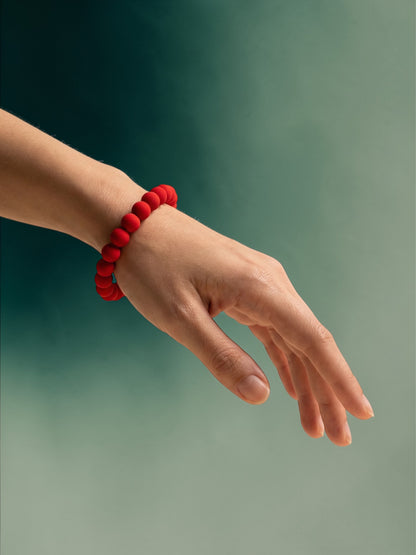 Red Beaded bracelet