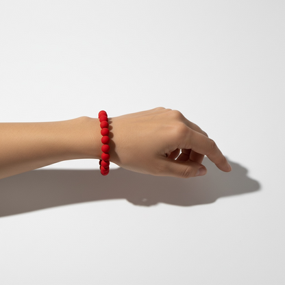 Red Beaded bracelet