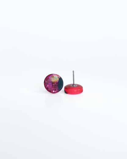 Colorful stud earrings for gift - Ollijewelry