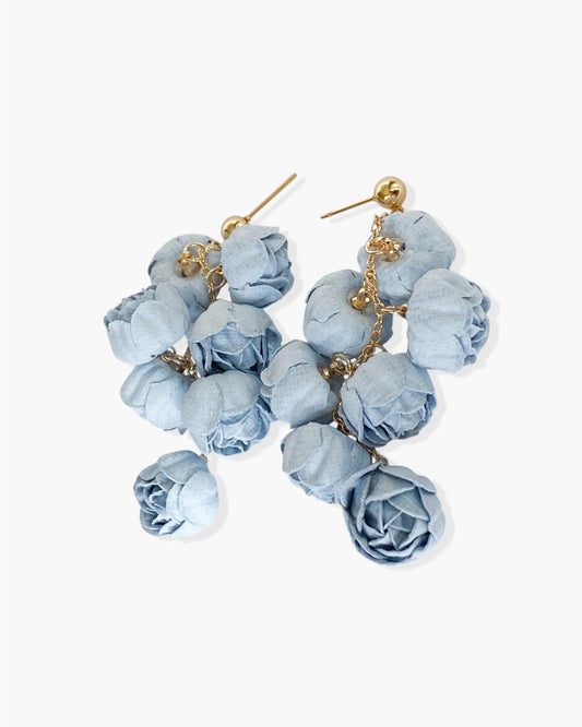 Helena floral statement earrings