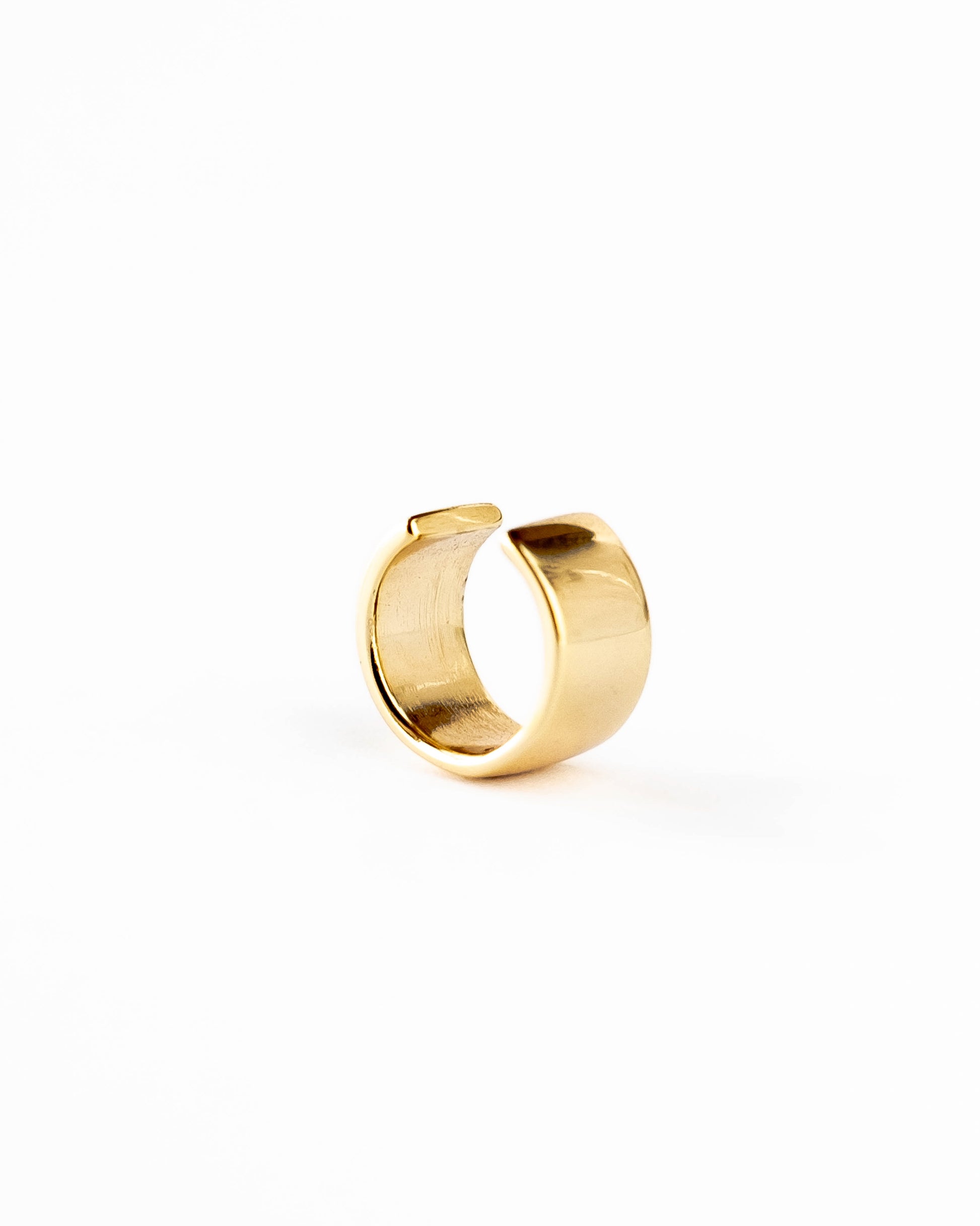 Gold cuff for no piercing ears freeshipping - Ollijewelry