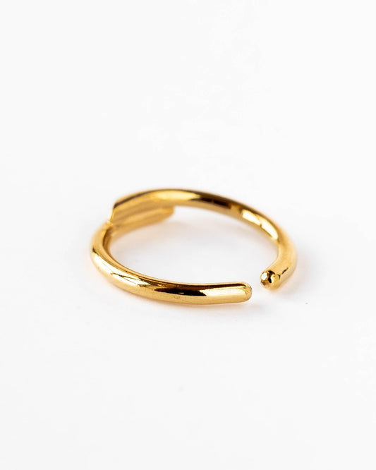 Adjustable ring 18K Gold Filled Ring Delicate jewelry - Ollijewelry