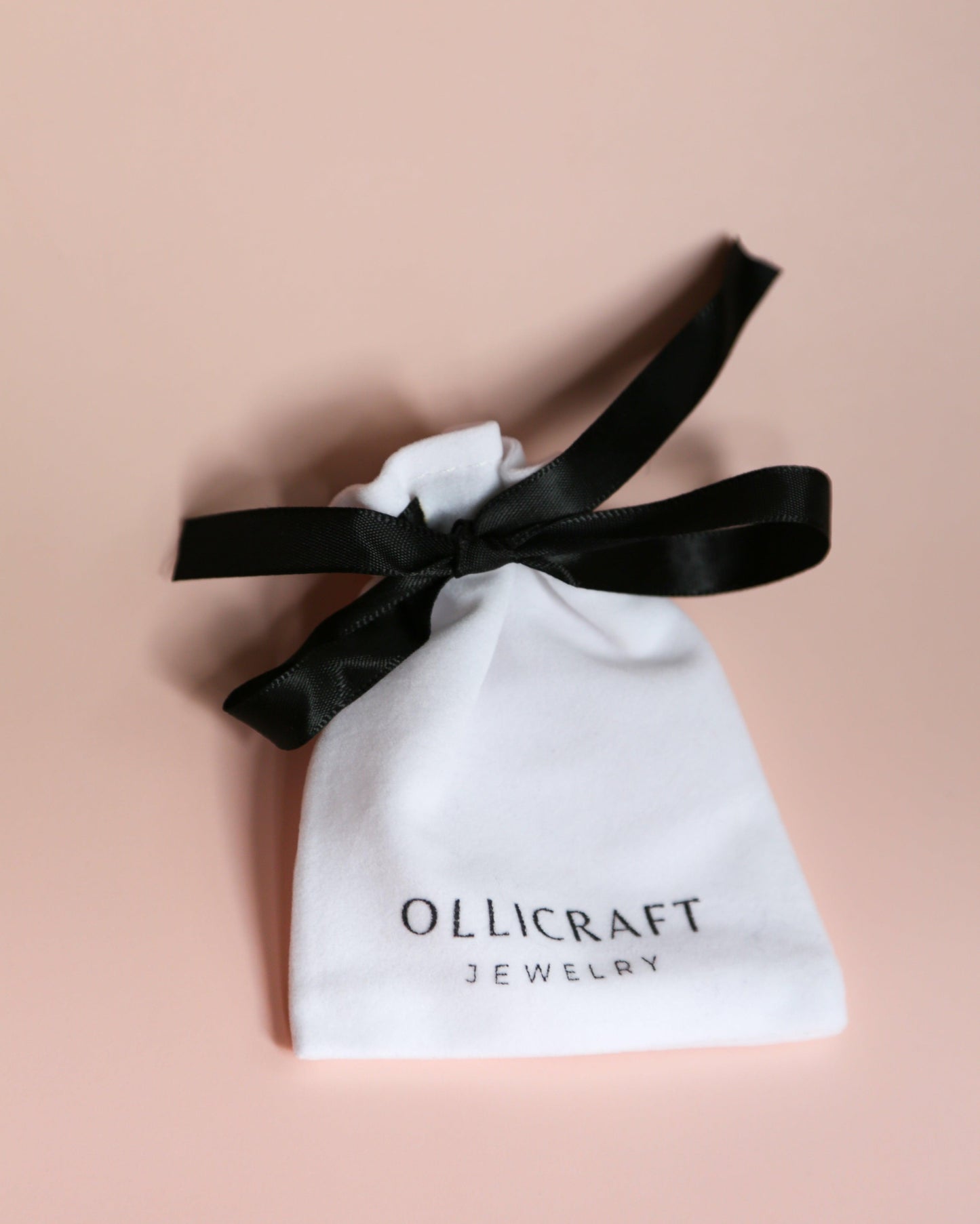 Branded ollicraft jewelry gift velvet bag - Ollijewelry