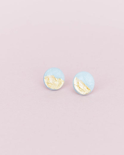 Delicate surgical steel earrings, Hypoallergenic studs for sensitive ears - Ollijewelry