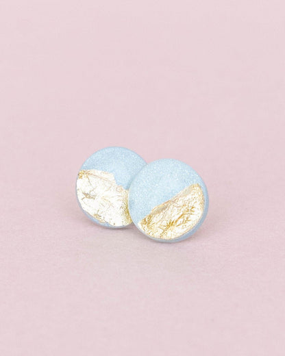 Delicate surgical steel earrings, Hypoallergenic studs for sensitive ears - Ollijewelry