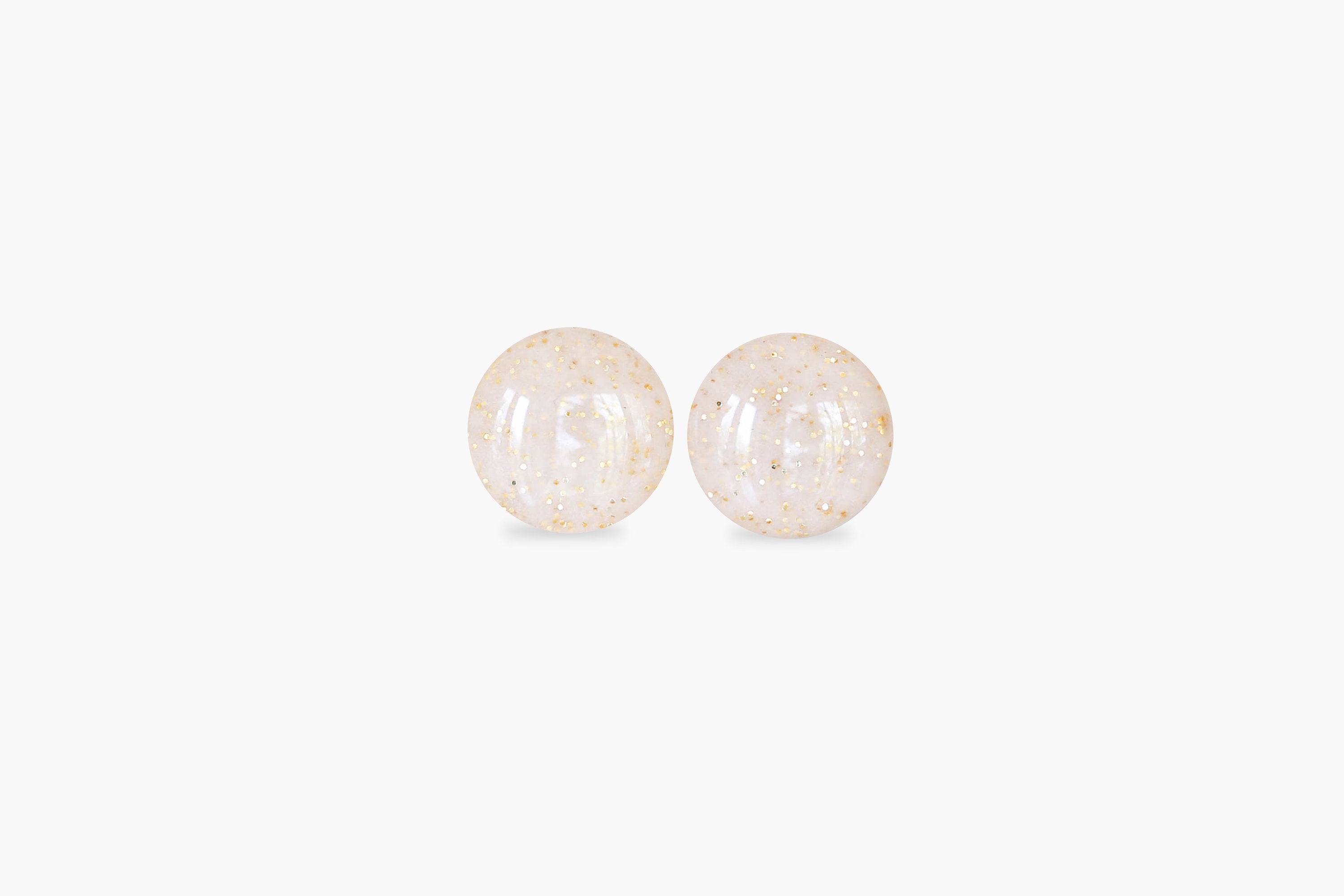 Champagne stud earrings freeshipping - Ollijewelry