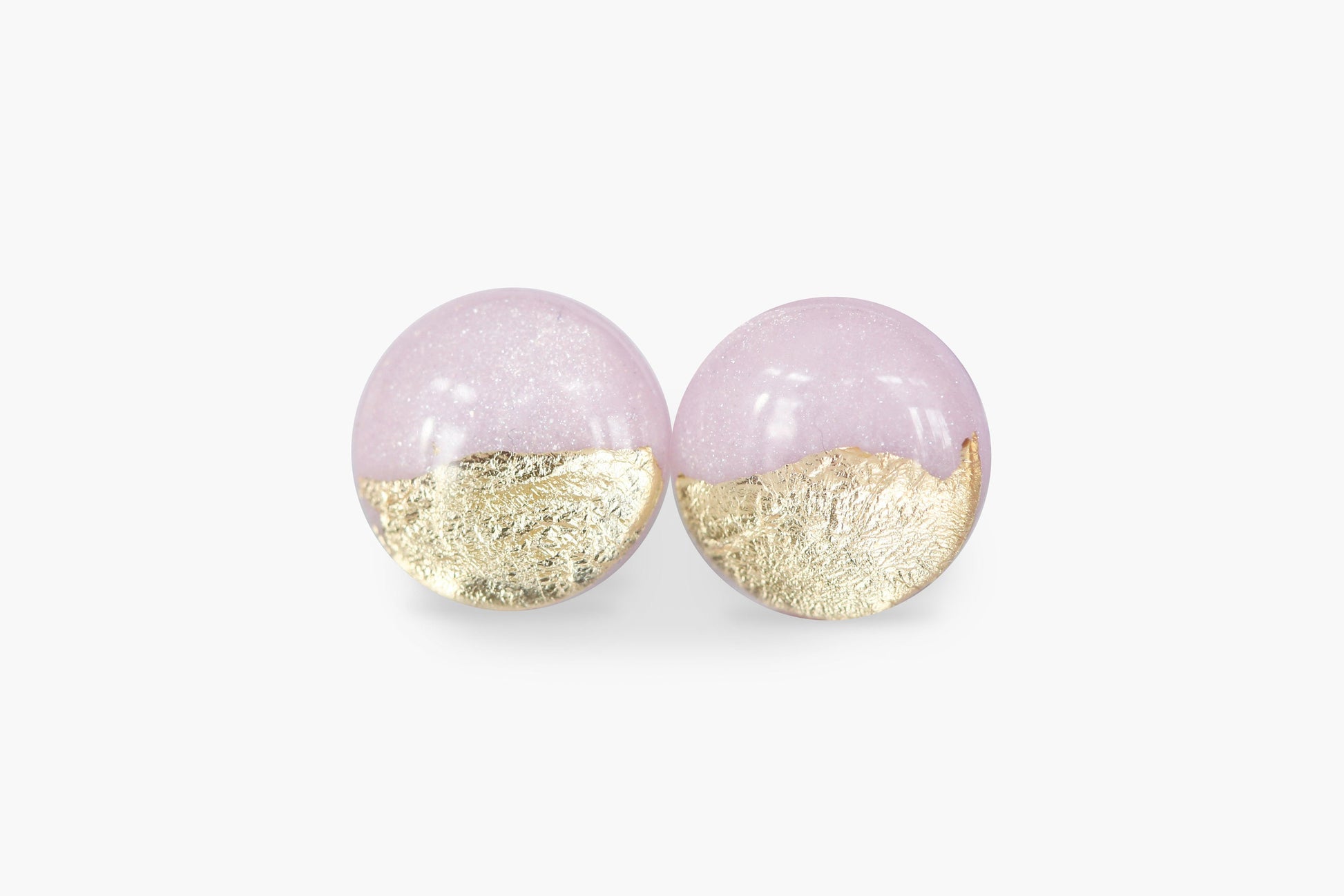 Blush pink stud earrings freeshipping - Ollijewelry