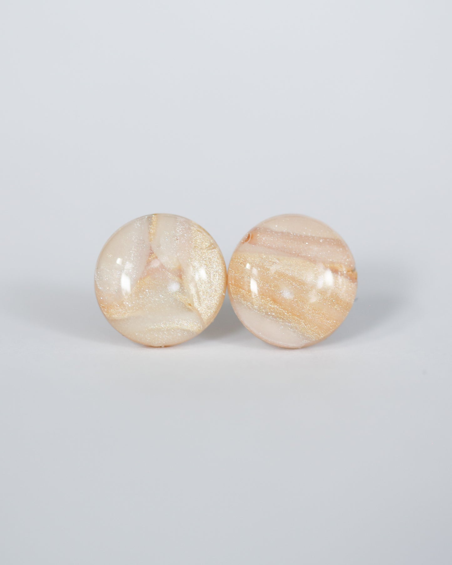 Delicate pearl stud earrings freeshipping - Ollijewelry