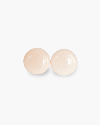 Nude stud earrings - Ollijewelry